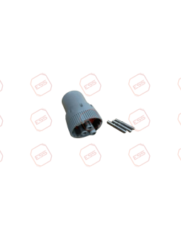 Vector Battery Charger (Black) 3-Pin Recep. Kit (Truck-side) 